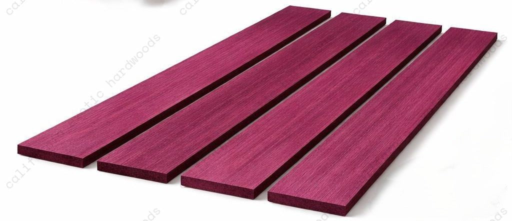 Purpleheart 1/4" Thin Stock Lumber