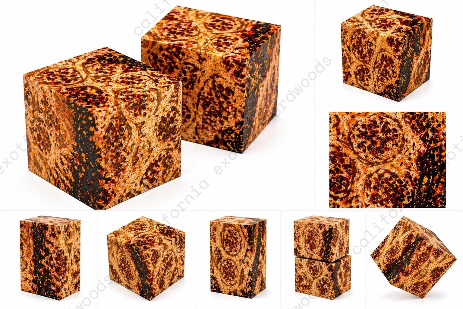 Cottonwood Burl Bowl Blanks – Premium Grade, Rare Quality