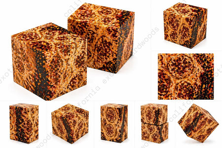 Cottonwood Burl Bowl Blanks – Premium Grade, Rare Quality
