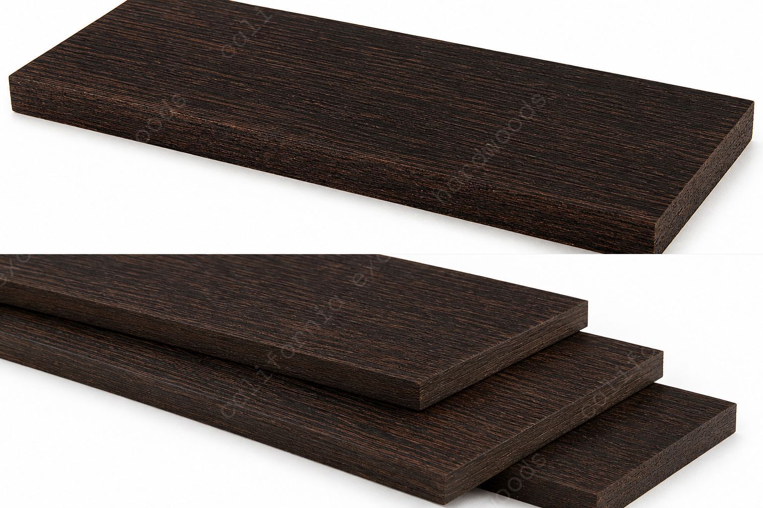 Exotic Hardwood Variety Pack – 1/8" CNC & Laser Ready Wood (Wenge, Purpleheart, Granadillo)
