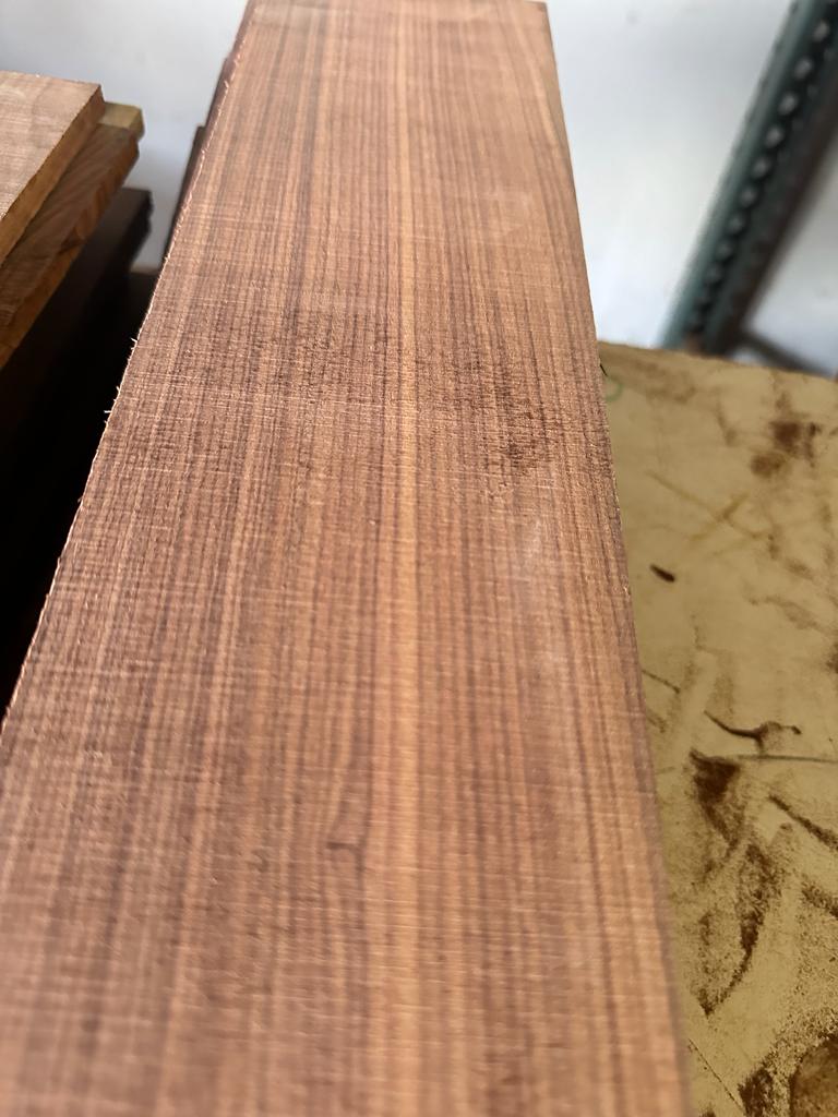 Macassar Ebony  21" x 2-1/2" x 3/8"- Steel String/Electric