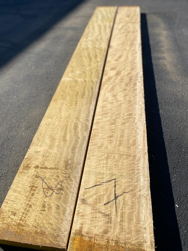 Buy Best MOVINGUI Curly figured lumber 2 1/8" x 7 7/8" x 83"