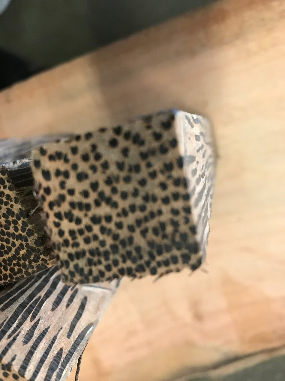 Paquete combinado de 15 piezas de maderas duras exóticas de California (2,5 x 2,5 x 15 cm) | #Palma negra #Ovangkol rizado # Madera de cebra