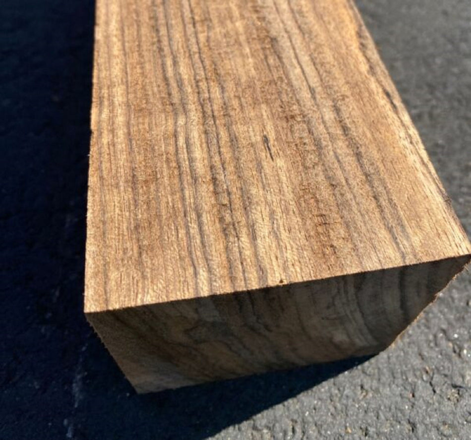 Paquete combinado de 2 piezas de un hermoso cuenco Ovangkol en blanco de tamaño de torno de 2x5x5